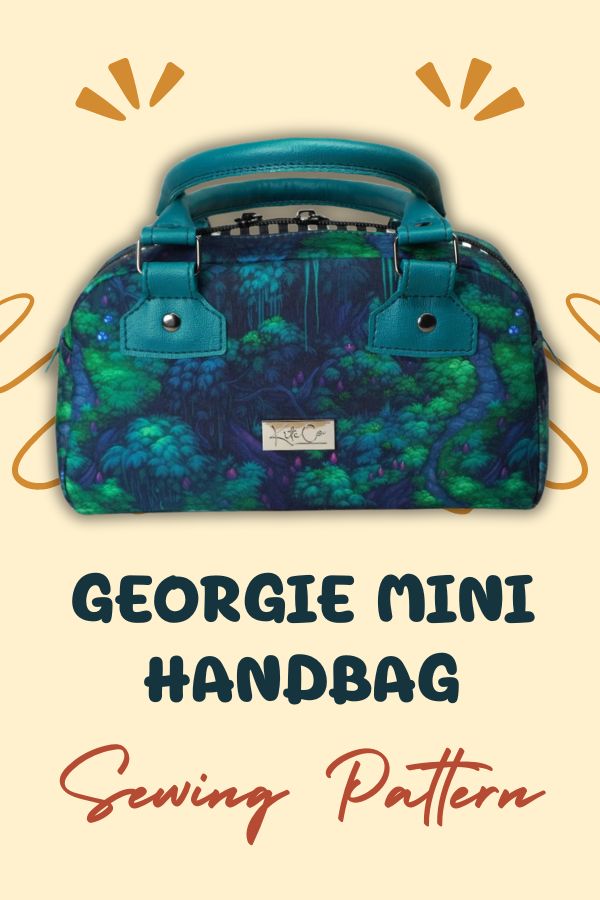Georgie Mini Handbag Sewing Pattern - Sew Modern Bags