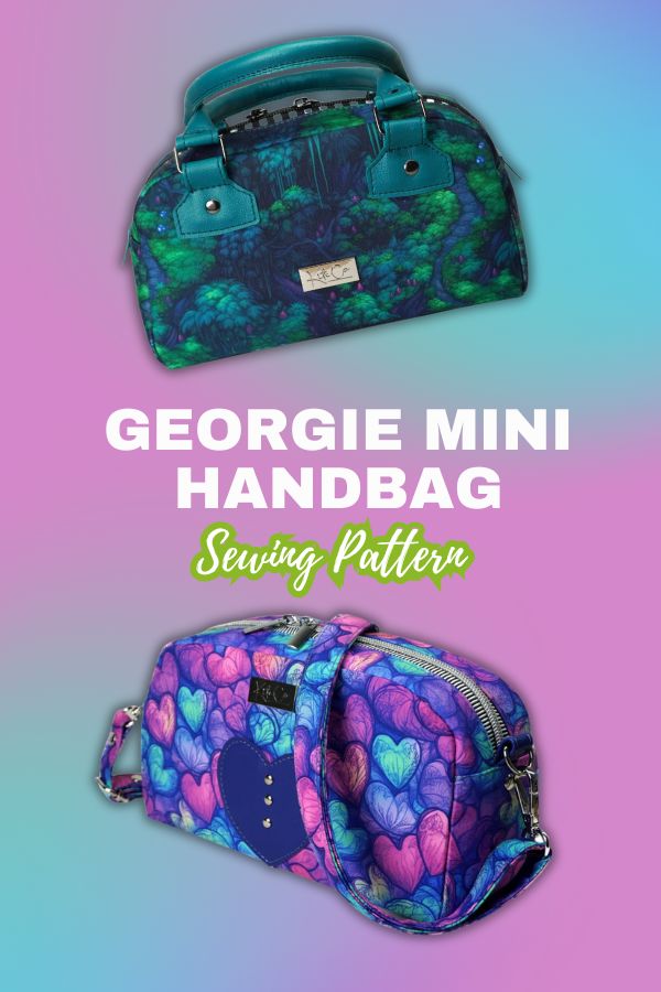 Georgie Mini Handbag Sewing Pattern - Sew Modern Bags