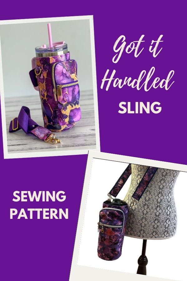 Hand Sling Pattern Got it Handled Sling Sewing Pattern - Sew Modern Bags