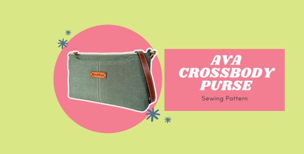Ava Crossbody Purse Sewing Pattern - Sew Modern Bags