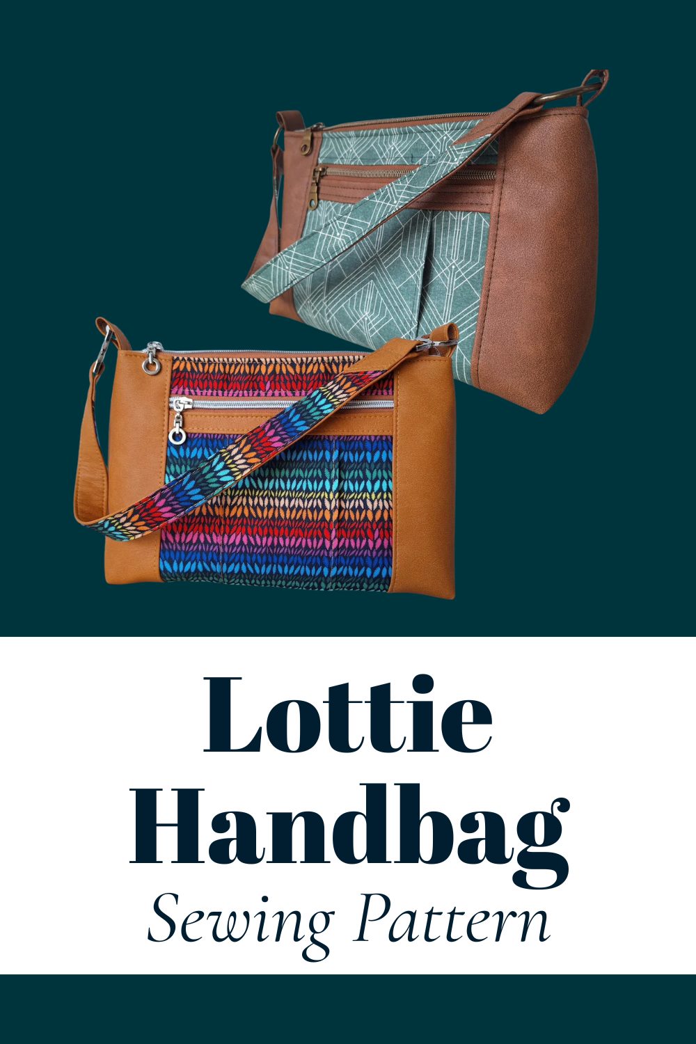 Lottie Handbag Sewing Pattern by Woodland Stitches - Sew Modern Bags