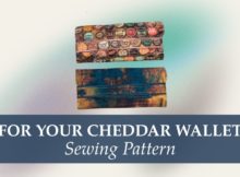 For Your Cheddar Wallet Sewing Pattern by KMG Handmade, Sew Modern Bags