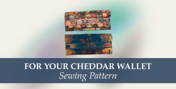 For Your Cheddar Wallet Sewing Pattern by KMG Handmade, Sew Modern Bags